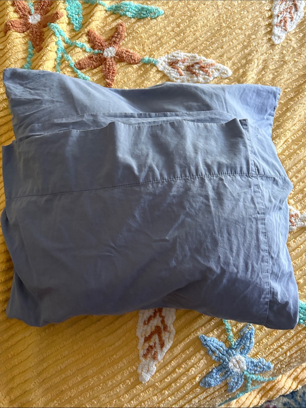 Queen sheet set “My Pillow” brand percale cotton EXC shape